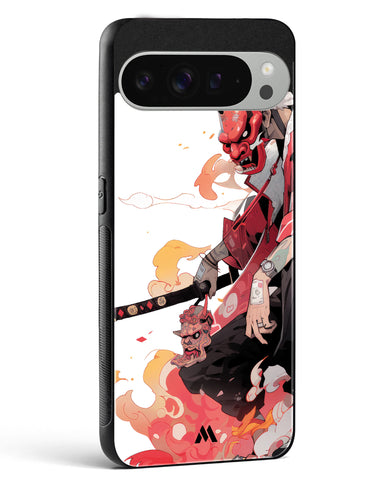 Samurai Devil Glass Case Phone Cover (Google)