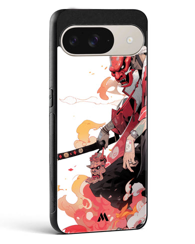 Samurai Devil Glass Case Phone Cover (Google)