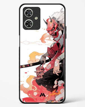 Samurai Devil Glass Case Phone Cover (Motorola)