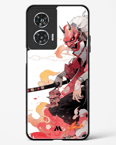 Samurai Devil Glass Case Phone Cover (Motorola)