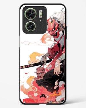 Samurai Devil Glass Case Phone Cover (Motorola)