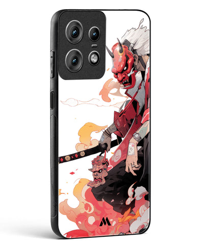 Samurai Devil Glass Case Phone Cover (Motorola)