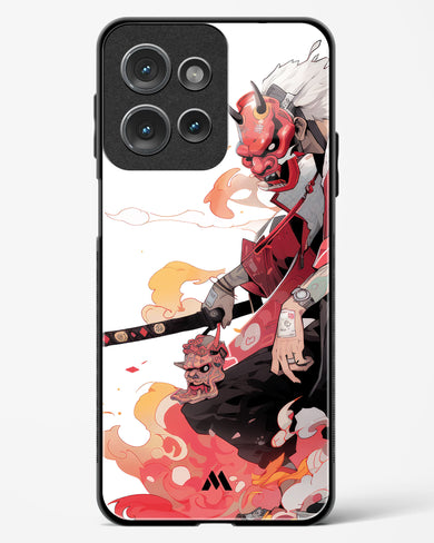 Samurai Devil Glass Case Phone Cover (Motorola)