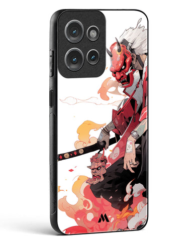 Samurai Devil Glass Case Phone Cover (Motorola)