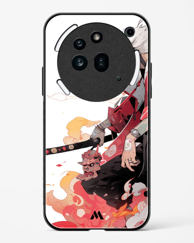 Samurai Devil Glass Case Phone Cover (Nothing)