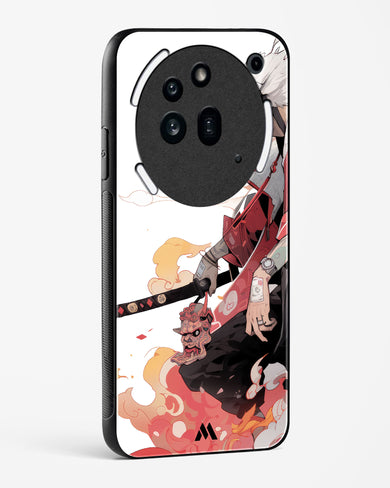 Samurai Devil Glass Case Phone Cover (Nothing)