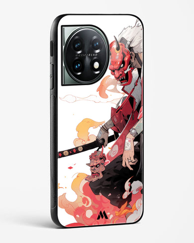 Samurai Devil Glass Case Phone Cover (OnePlus)