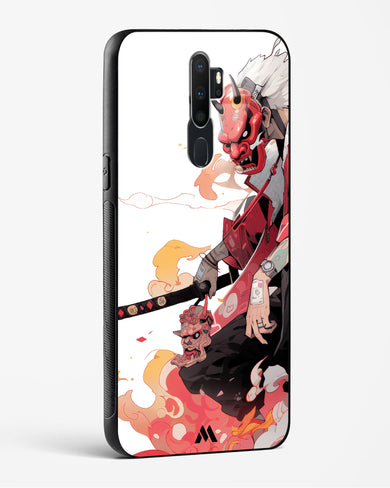 Samurai Devil Glass Case Phone Cover (Oppo)