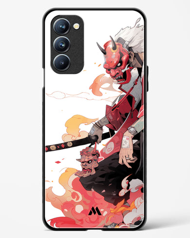 Samurai Devil Glass Case Phone Cover (Oppo)