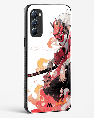 Samurai Devil Glass Case Phone Cover (Oppo)