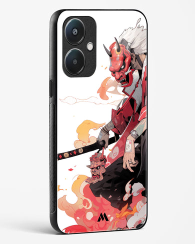 Samurai Devil Glass Case Phone Cover (Oppo)