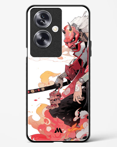 Samurai Devil Glass Case Phone Cover (Oppo)