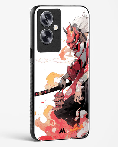 Samurai Devil Glass Case Phone Cover (Oppo)