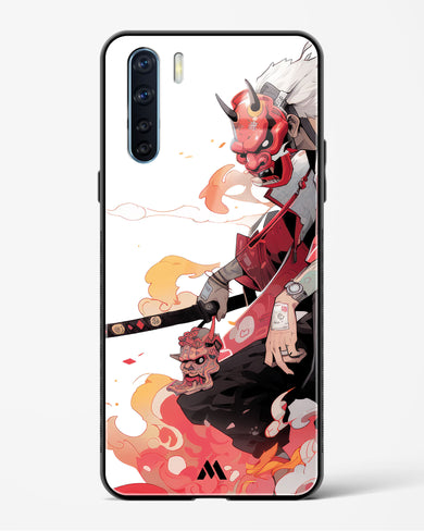 Samurai Devil Glass Case Phone Cover (Oppo)