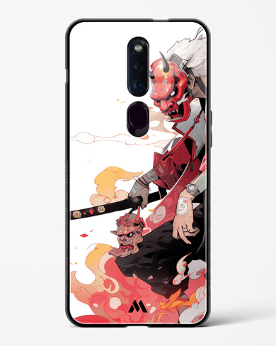 Samurai Devil Glass Case Phone Cover (Oppo)