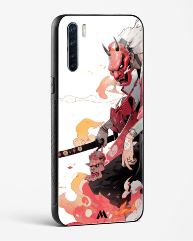 Samurai Devil Glass Case Phone Cover (Oppo)