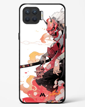 Samurai Devil Glass Case Phone Cover (Oppo)