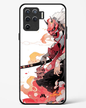 Samurai Devil Glass Case Phone Cover (Oppo)