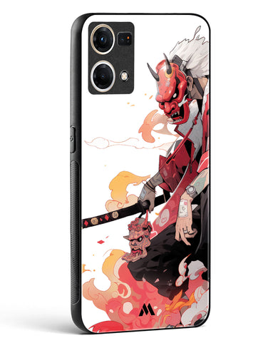 Samurai Devil Glass Case Phone Cover (Oppo)