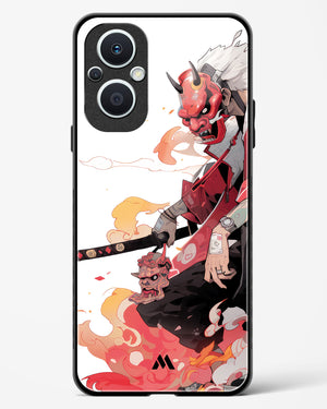 Samurai Devil Glass Case Phone Cover (Oppo)