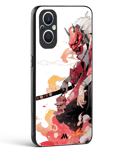 Samurai Devil Glass Case Phone Cover (Oppo)