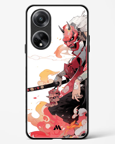 Samurai Devil Glass Case Phone Cover (Oppo)