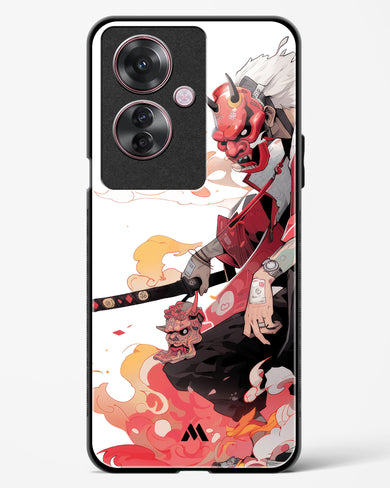 Samurai Devil Glass Case Phone Cover (Oppo)