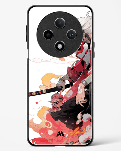 Samurai Devil Glass Case Phone Cover (Oppo)