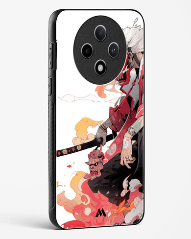 Samurai Devil Glass Case Phone Cover (Oppo)