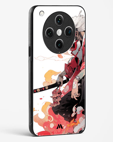Samurai Devil Glass Case Phone Cover (Oppo)