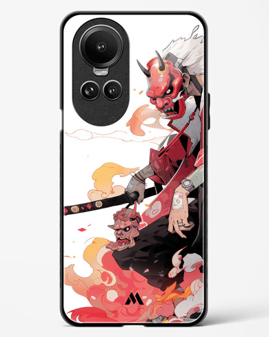 Samurai Devil Glass Case Phone Cover (Oppo)