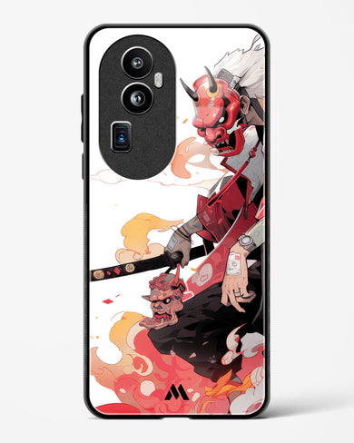 Samurai Devil Glass Case Phone Cover (Oppo)