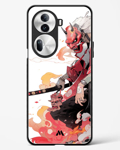 Samurai Devil Glass Case Phone Cover (Oppo)