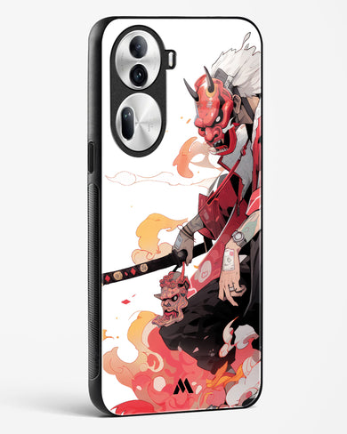 Samurai Devil Glass Case Phone Cover (Oppo)