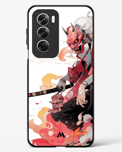 Samurai Devil Glass Case Phone Cover (Oppo)