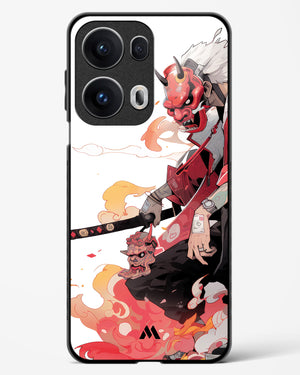Samurai Devil Glass Case Phone Cover (Oppo)
