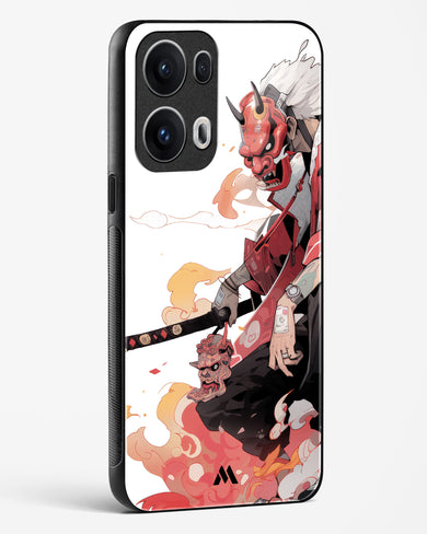 Samurai Devil Glass Case Phone Cover (Oppo)