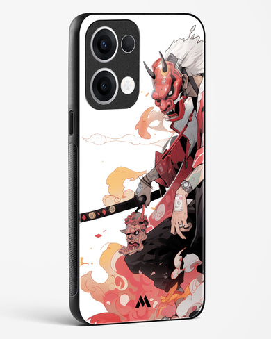 Samurai Devil Glass Case Phone Cover (Oppo)