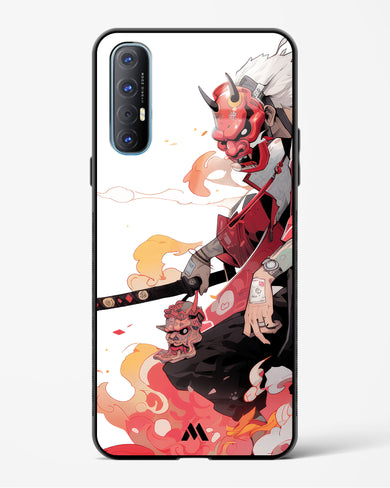 Samurai Devil Glass Case Phone Cover (Oppo)