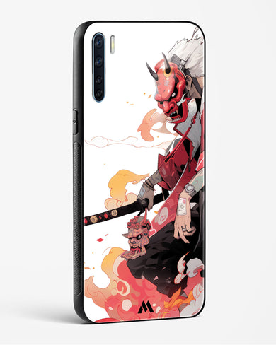 Samurai Devil Glass Case Phone Cover (Oppo)