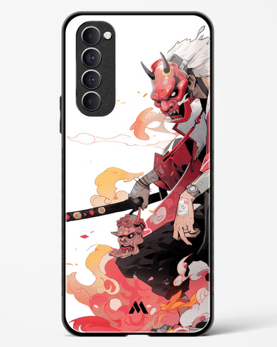 Samurai Devil Glass Case Phone Cover (Oppo)