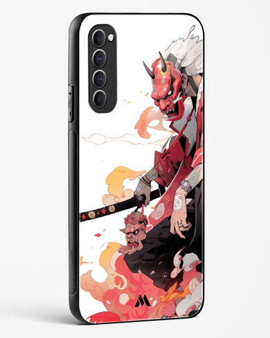 Samurai Devil Glass Case Phone Cover (Oppo)