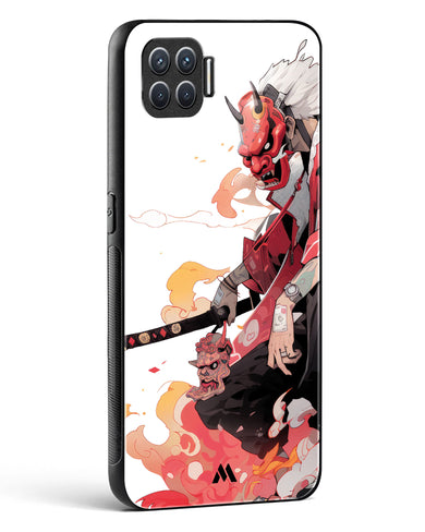 Samurai Devil Glass Case Phone Cover (Oppo)