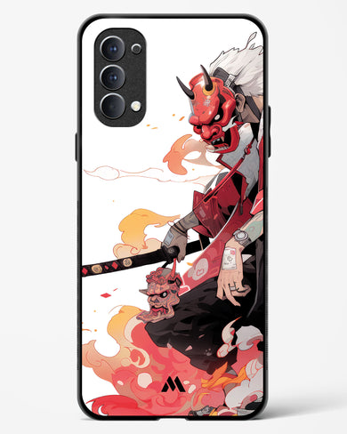 Samurai Devil Glass Case Phone Cover (Oppo)