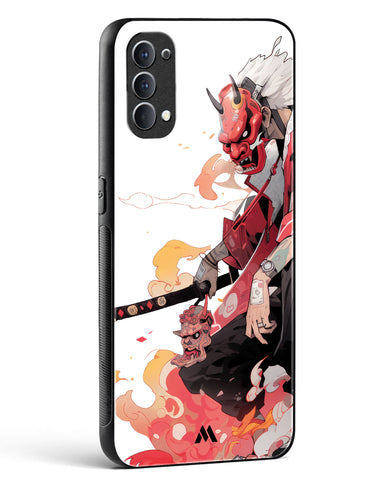 Samurai Devil Glass Case Phone Cover (Oppo)