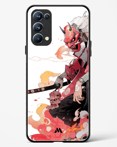 Samurai Devil Glass Case Phone Cover (Oppo)