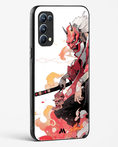 Samurai Devil Glass Case Phone Cover (Oppo)