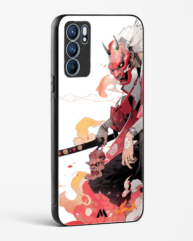 Samurai Devil Glass Case Phone Cover (Oppo)