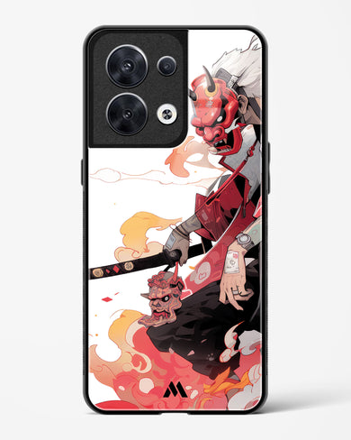 Samurai Devil Glass Case Phone Cover (Oppo)