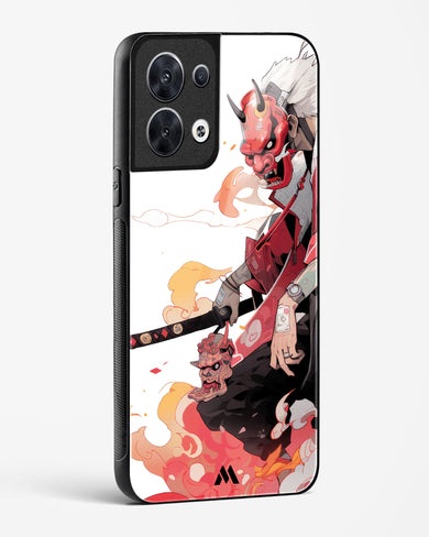 Samurai Devil Glass Case Phone Cover (Oppo)